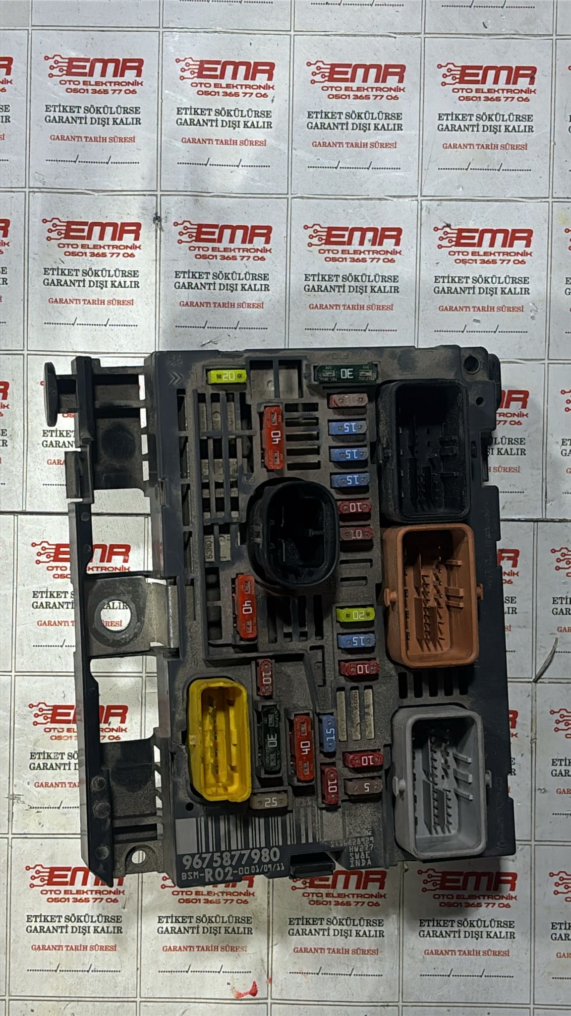 CİTROEN-PEUGEOT C4 SİGORTA KUTUSU 9675877980 R02